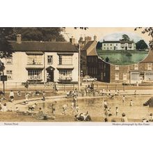 Bicycles at Norton Pond Yorkshire Cyclists Postcard
