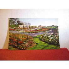 DENTON GARDENS, WORTHING, SUSSEX used postcard by Bamforth/Wardell's date 1971 =