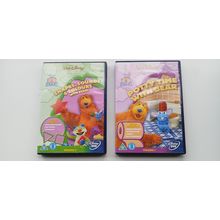 POTTY TIME WITH BEAR & SHAPES n SOUNDS - TWO DISNEY DVD's TO BUILD CONFIDENCE