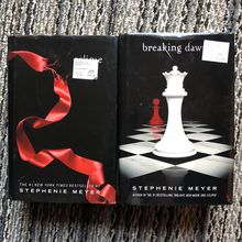 STEPHENIE MEYER LOT Of 2 BOOKS Eclipse + Breaking Dawn Hardcover W/ Dust jacket