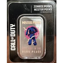 1 Oz Silver Collectible Call Of Duty Zombie Perks Colorized Only 7000 Made