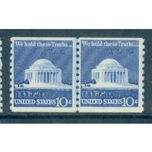 1520 10c Jefferson Memorial Fine MNH CLP B0901