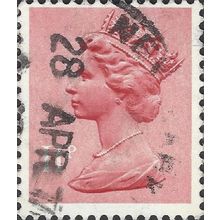 GB, QE II, Machin, pink 1976, 11p, #3