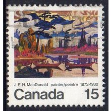 Canada 1973 Birth Centenary of J. E. H. MacDonald 15c Used