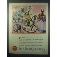 1960 Lemon Hart Rum Ad - Suitable Christmas Presents