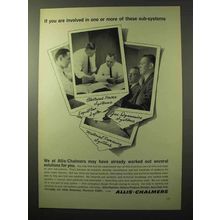 1964 Allis-Chalmers Sub-Systems Ad - Involved