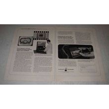 1974 Hewlett-Packard HP 43805 Cabinet X-Ray System Ad