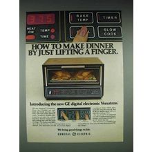 1980 GE Versatron Countertop Oven CT03000 Ad