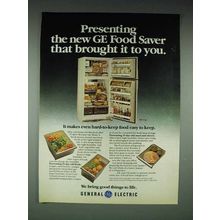 1980 GE Food Saver Refrigerator Ad