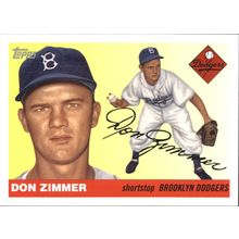 2005 Topps Dem Bums Don Zimmer #DB-DZ