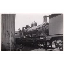 GWR No 392 Train Class 0-6-0 Gloucester Station Real Photo postcard