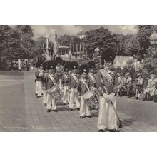 Kobenhavn Tivoligarden Denmark Military 1953 Real Photo Postcard