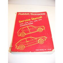 1975 76 77 78 79 VOLKSWAGEN RABBIT SCIROCCO SERVICE MANUAL INC. DIESEL