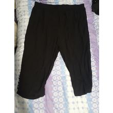 womens beme size 20 black long pants with decorative button sides
