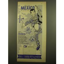 1961 Mexican Government Tourism Department Ad - This is my Mexico