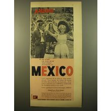 1961 Mexican Government Tourism Department Advertisement - Amigo