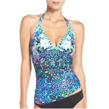 PROFILE By GOTTEX Paradise Bay Halter-neck Tankini Top X741-1B88 BNWT