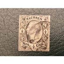 German State Saxony 9 VF used