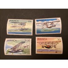 ICOLLECTZONE Jamaica 573-576 VF NH Aviation