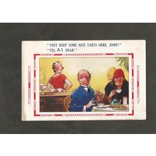 Postcard Bamforth Comedy 1920s # 3312 Tarts