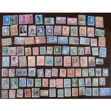 Greece (1) 100 different vintage commemorative used postage stamps