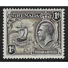 GRENADA 1934 GEORGE V 1d PERF 13.5 X 12.5 MINT SG136a