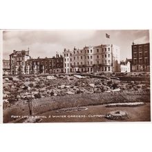 ED 91 CLIFTONVILLE- FORT LODGE HOTEL AND WINTER GARDENS . RP POSTCARD