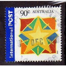 AUS 2003 90c 'PEACE AND GOODWILL' FINE USED (EBID44-014)