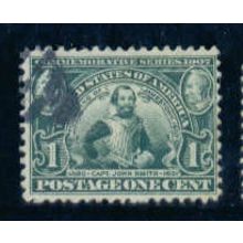 Used 328 1c John Smith Barely Clears C2781