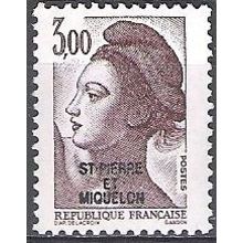 Saint-Pierre & Miquelon 1986 Michel 533 Neuf ** Cote (2007) 1.40 € Liberté