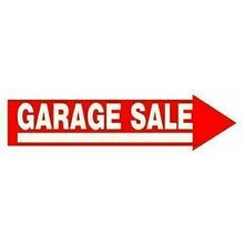 Hillman 842228 Garage Sale Arrow Sign with Space for Fill In includes H-Wire Mou