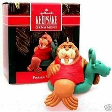 Hallmark Keepsake Poolside Walrus 1990 Christmas Ornament by Hallmark Keepsake