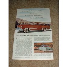 1953 DeSoto Firedome Car Ad, NICE!!!
