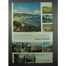 1964 Southern California Tourism Ad - Under Winter Sun