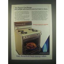 1985 Tappan Gas Range Ad - People Who Love to Cook