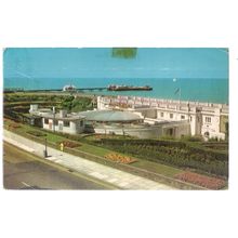 WINTER GARDENS, CLIFTONVILLE, MARGATE, KENT used vintage postcard 1974 pm =
