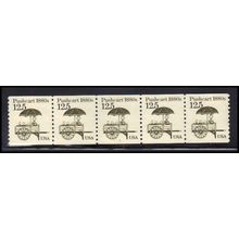 2133 12.5c Pushcart Fine MNH Dry Gum PNC 1/5 X2171