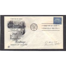 FDC Art Craft 1047 20c Monticello (Cachet-Penciled/A) CV42132