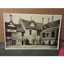 THE COURTYARD, LACOCK ABBEY, WILTSHIRE unused vintage postcard /