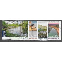 AUS 2021 (SET) 'RAMSAR WETLANDS' (4v) FINE USED EBID76-090)