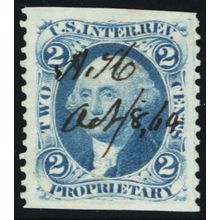 R13b, Used 2¢ - Superb With PFC Certificate - Stuart Katz