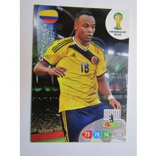 Camilo Zuniga - Colombia - 2014 Panini Adrenalyn XL Brazil World Cup (ef1)
