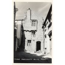 Merchants House Tenby Wales Vintage Real Photo Postcard