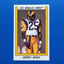 Jerry Gray LA Rams #80 American Football 89 Panini Sticker