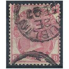 1872 SG103 3d Rose Plate 8 Good+ Used "RB"