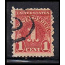 Used J80a 1c Postage Due Average Plus K1423
