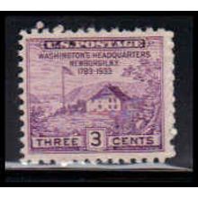 752 3c Washington's Hdqs Fine MNH O4699
