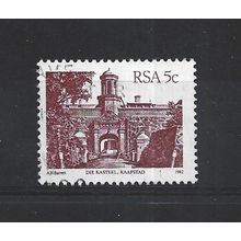 SouthAfrica.SG515a 5c Cape Town Castle (Brown-Purple).Fine Used.Sep25a