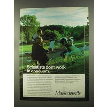1972 Massachusetts Development Ad - Scientists Work