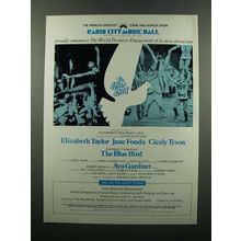 1976 The Blue Bird Movie Ad - Radio City Music Hall